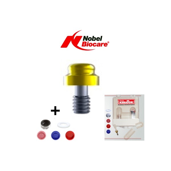 Kerator Overdenture Attachment Kit for Nobel Active 4.3/5.0
