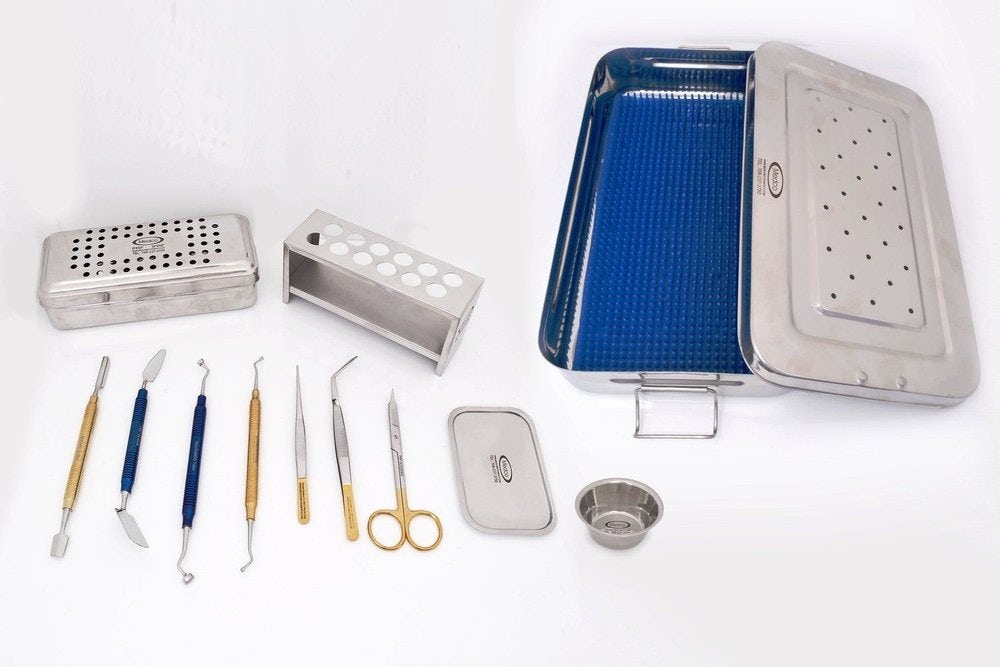 PRF Instrument Set with PRF Box and Metal Case