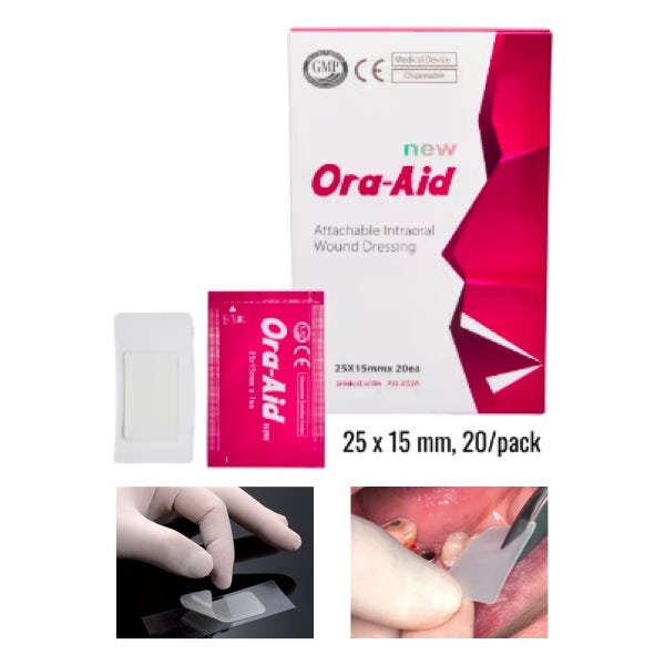 Ora-Aid : Attachable IntraOral Wound Dressing